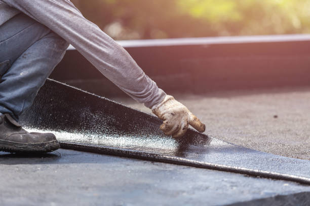 Professional Foundation Crack Repair technician working in Lynbrook, NY